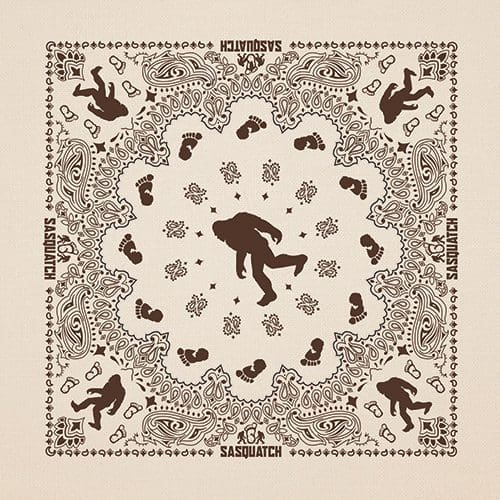 Sasquatch Custom Paisley - 1 color - Natural B22NOV-000752 Sasquatch Custom Paisley - 1 color - Natural