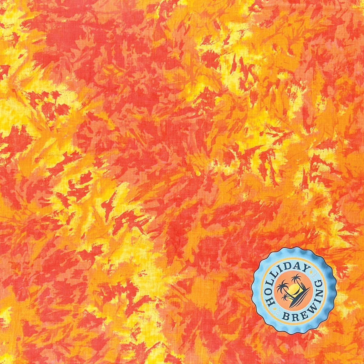 Transfer - Yellow Tie Dye black bandanna bandana zac brown band